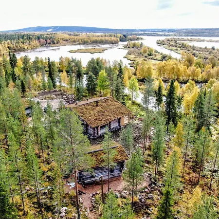 Dom wakacyjny Log With Private Sauna & Hot Tub By Invisible Forest - Adults Only Rovaniemi