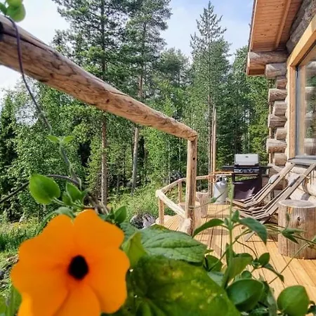 Log With Private Sauna & Hot Tub By Invisible Forest - Adults Only Dom wakacyjny *