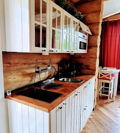 Log Cabin With Private Sauna By Invisible Forest Lodge