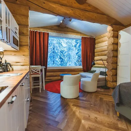Log Cabin With Private Sauna By Invisible Forest Lodge *