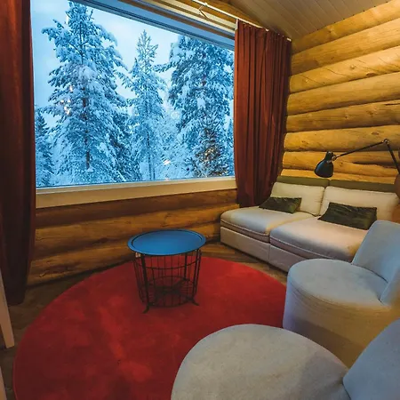 Log Cabin With Private Sauna By Invisible Forest Lodge Rovaniemi