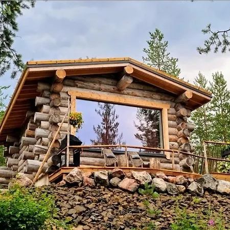 Log Cabin With Private Sauna By Invisible Forest Lodge Holiday home Rovaniemi