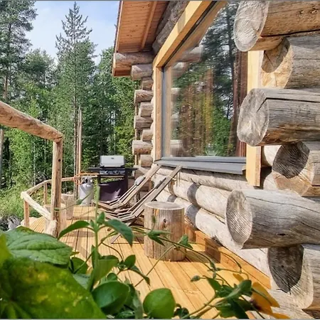 Log Cabin With Private Sauna By Invisible Forest Lodge *