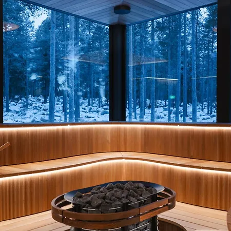 Log With Private Sauna & Hot Tub By Invisible Forest - Adults Only *