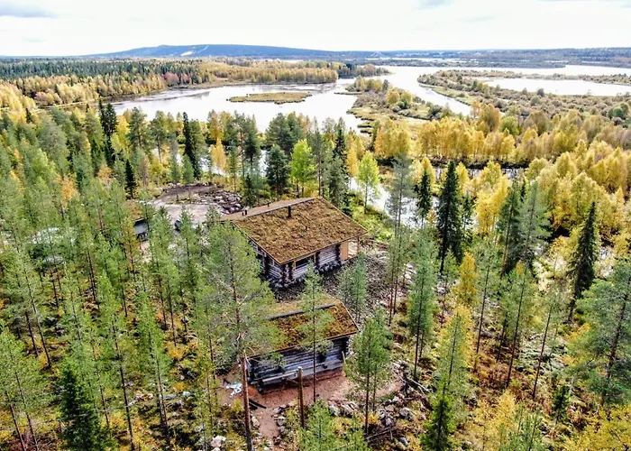 度假居 Log With Private Sauna & Hot Tub By Invisible Forest - Adults Only 罗瓦涅米