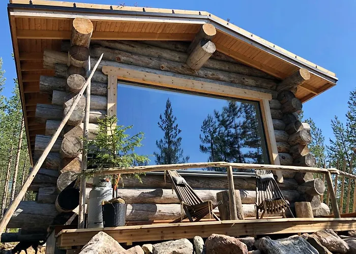 Log With Private Sauna & Hot Tub By Invisible Forest - Adults Only Σπίτι διακοπών Ροβανιέμι