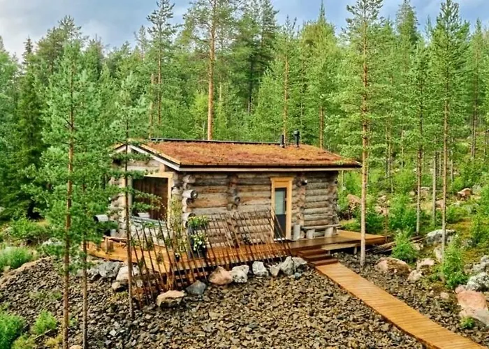 Log With Private Sauna & Hot Tub By Invisible Forest - Adults Only