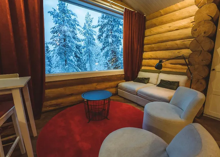 Log With Private Sauna & Hot Tub By Invisible Forest - Adults Only 罗瓦涅米