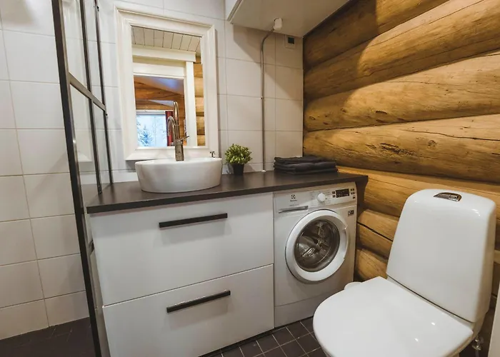 Log With Private Sauna & Hot Tub By Invisible Forest - Adults Only Ροβανιέμι