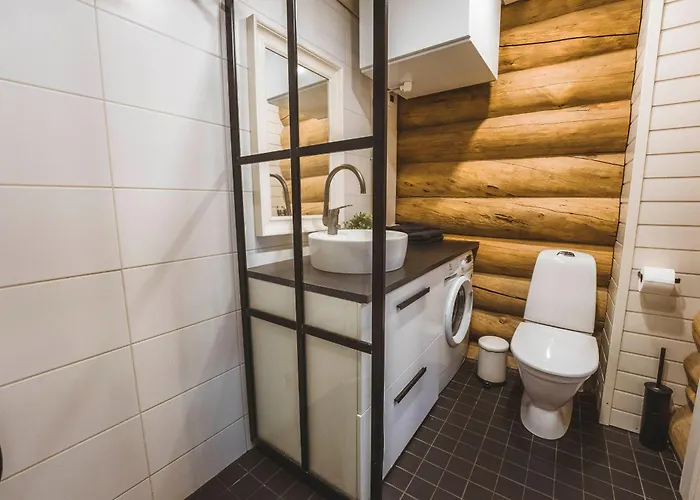 Log With Private Sauna & Hot Tub By Invisible Forest - Adults Only * 罗瓦涅米