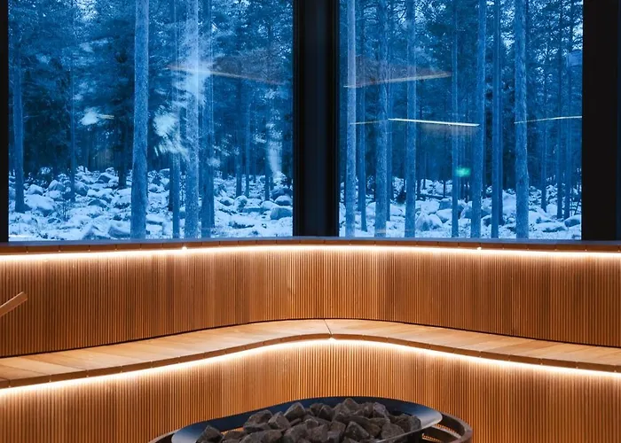 Log With Private Sauna & Hot Tub By Invisible Forest - Adults Only *