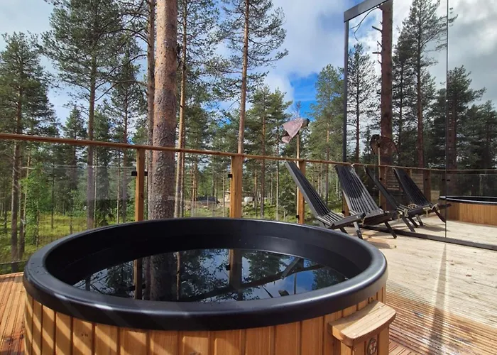 Log With Private Sauna & Hot Tub By Invisible Forest - Adults Only 罗瓦涅米