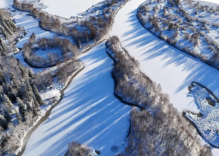 Log With Private Sauna & Hot Tub By Invisible Forest - Adults Only 度假居